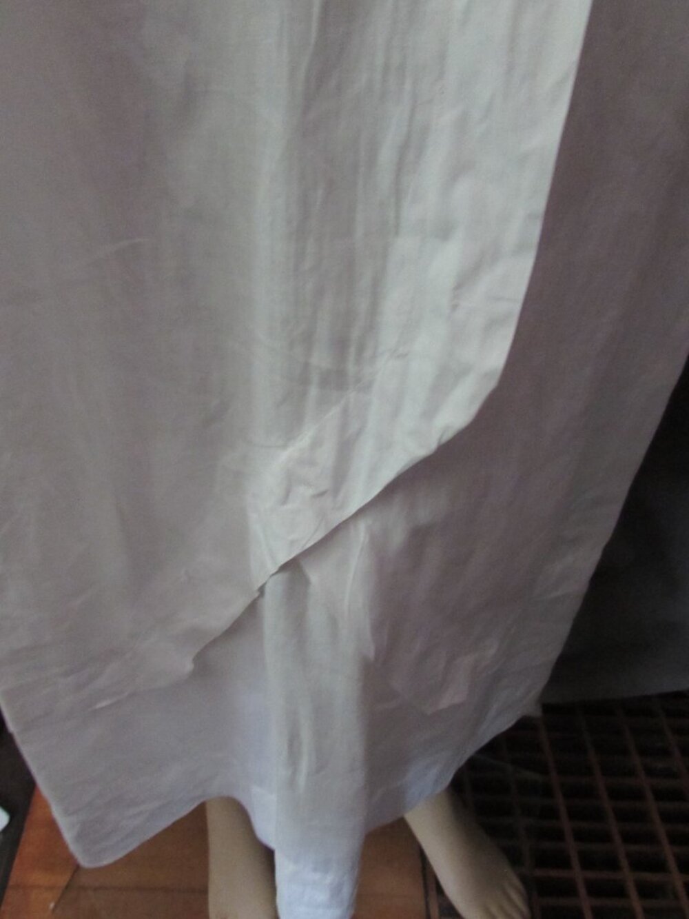 Edwardian Era White Cotton Day Dress - Picture 11 of 11